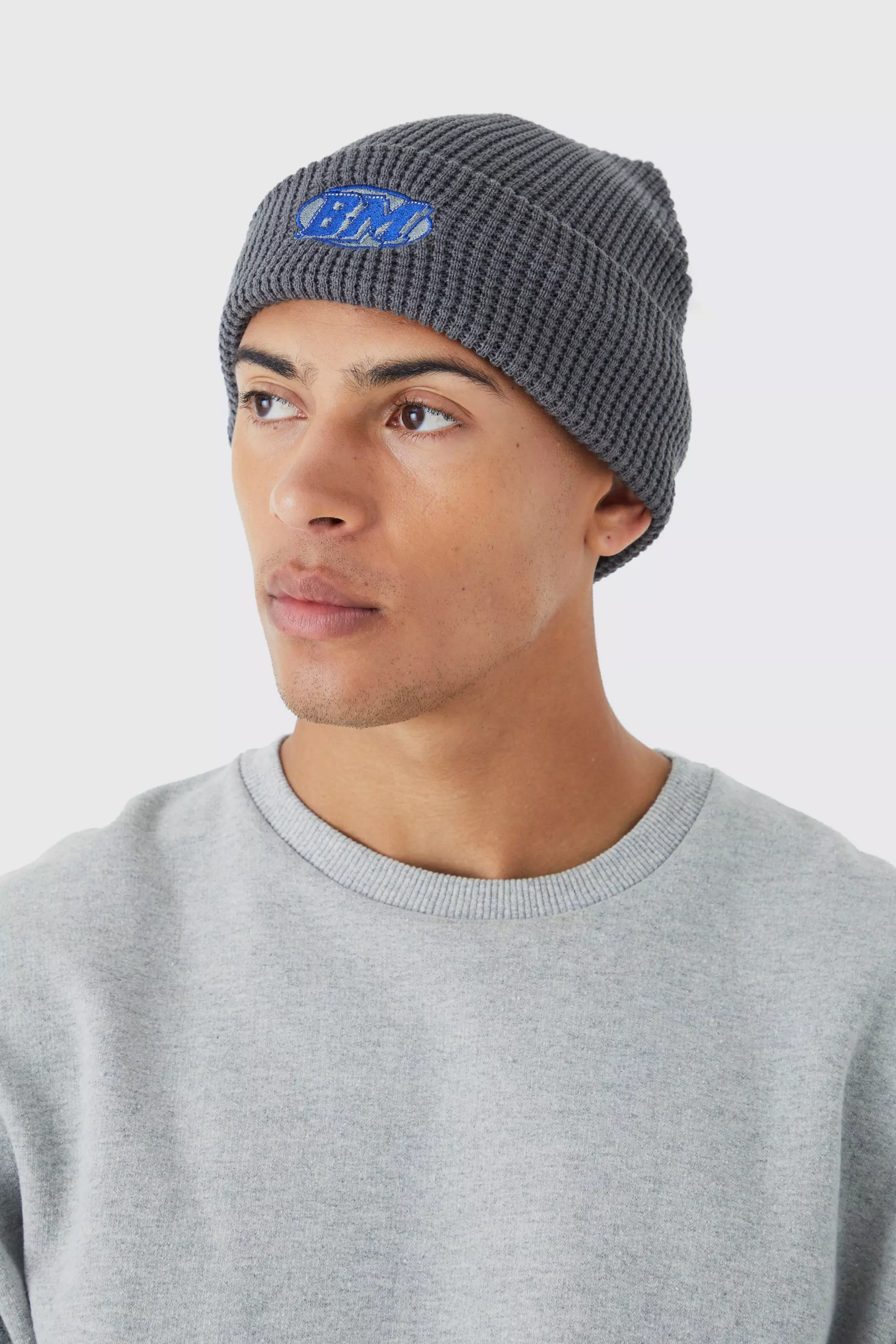 North face on sale waffle beanie